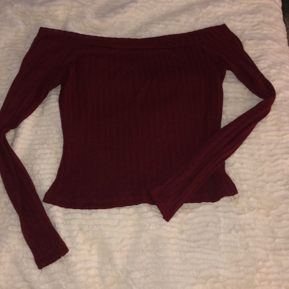 ❤️Off the shoulder long sleeve